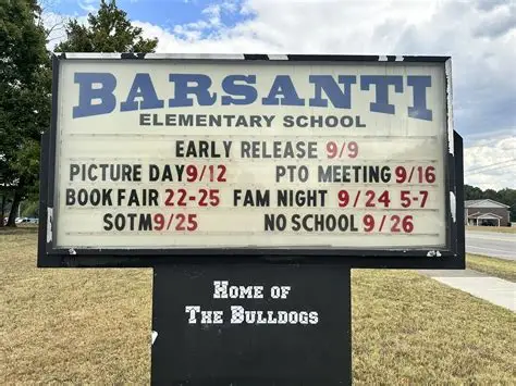 Barsanti Elementary School in Fort Campbell TN